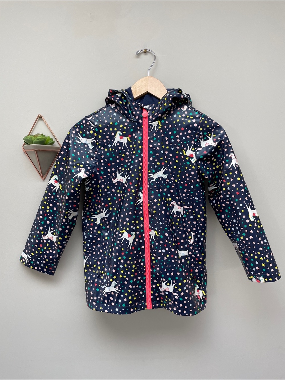 Joules Unicorn Rain Coat